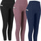 Elevate Your Workout: 2 Pack High Waist Tummy Control Yoga Pants with Pockets - 4 Way Stretch Leggings